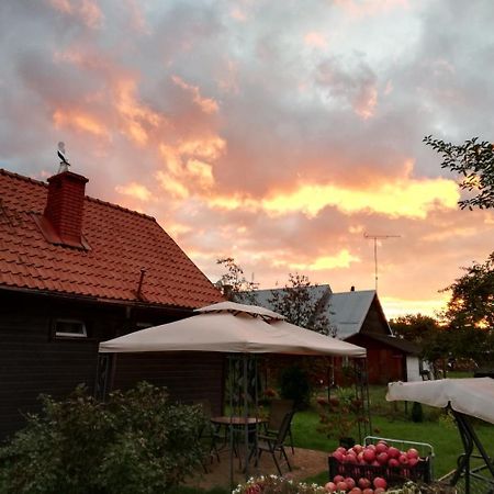 Domek Zapiecek Białowieża Buitenkant foto