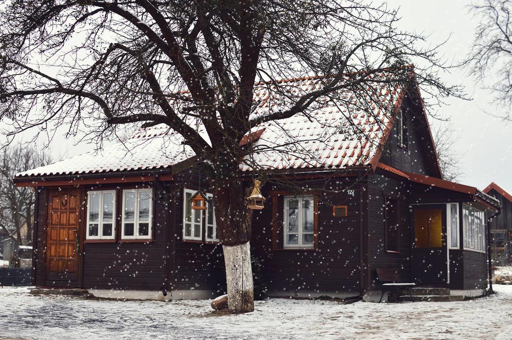 Domek Zapiecek Białowieża Buitenkant foto