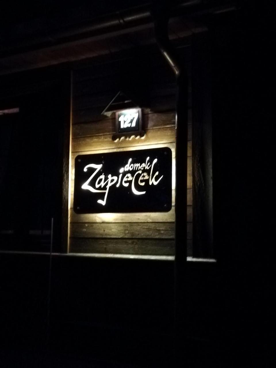 Domek Zapiecek Białowieża Buitenkant foto